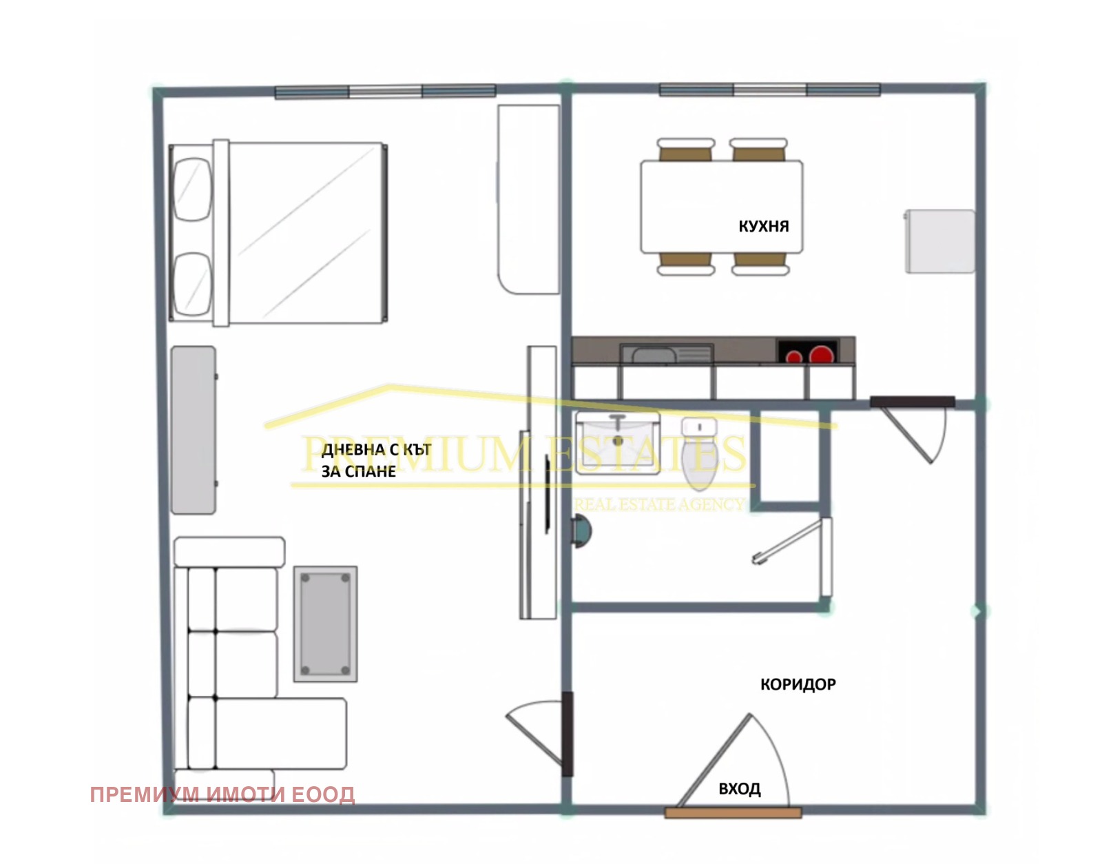Продава 1-СТАЕН, гр. София, Люлин 1, снимка 10 - Апартаменти - 54192493