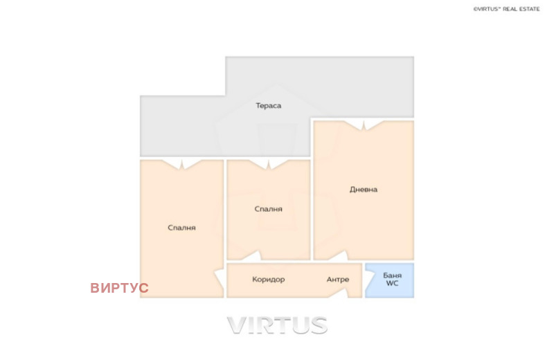 Til salgs  2 soverom Sofia , Obelja , 97 kvm | 79045348 - bilde [2]