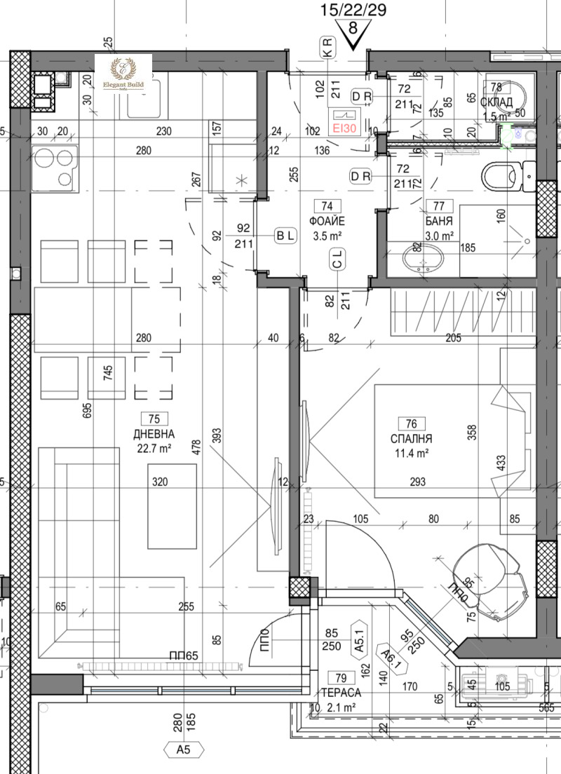 Продава 2-СТАЕН, гр. София, Малинова долина, снимка 6 - Aпартаменти - 49309730