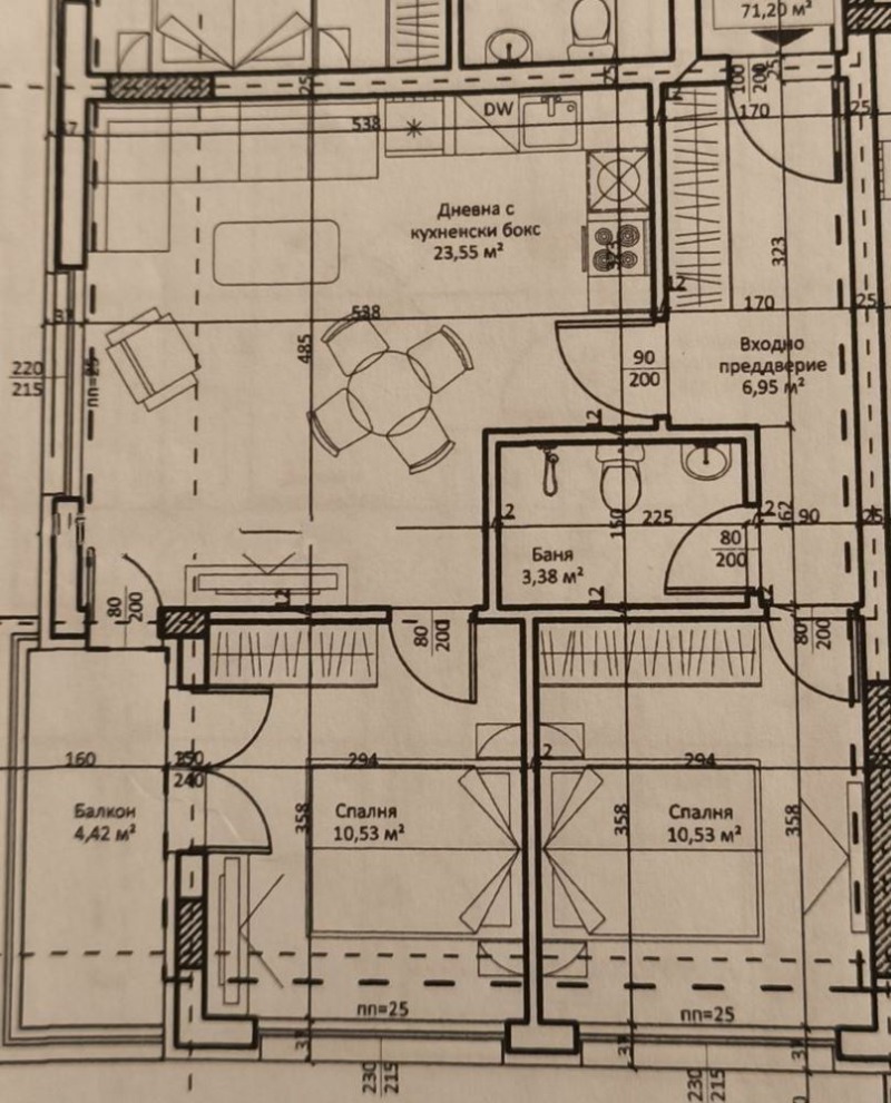 Продава 2-СТАЕН, гр. София, Надежда 3, снимка 2 - Апартаменти - 52494021