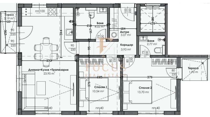 À venda  2 quartos Plovdiv , Komatevo , 91 m² | 65589120 - imagem [4]