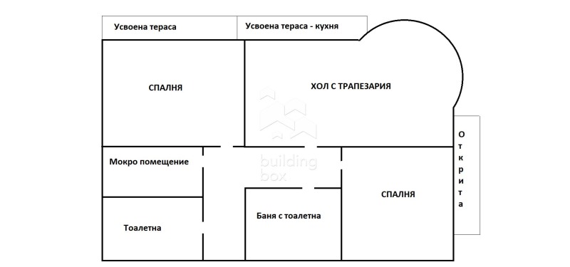 Продава 3-СТАЕН, гр. Пловдив, Кючук Париж, снимка 17 - Апартаменти - 53595140