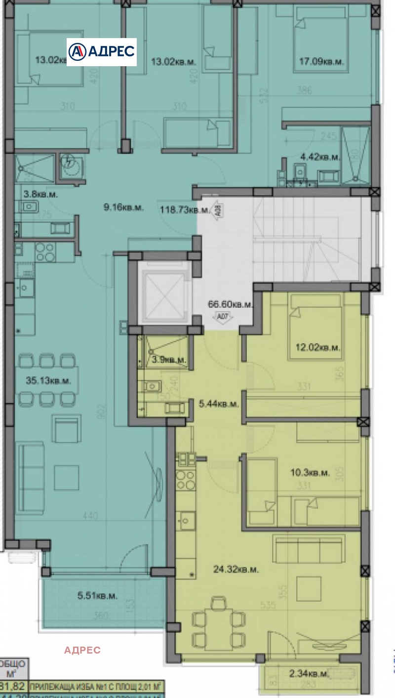 In vendita  3+ camere da letto Varna , Briz , 144 mq | 42613235 - Immagine [4]
