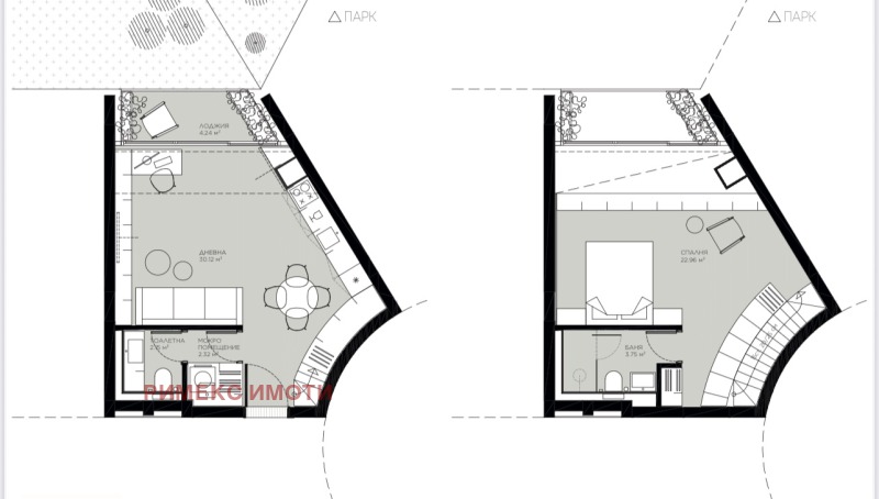 Продава  2-стаен, град София, Овча купел •  208 800 EUR • ID 65324780 — holmes.bg - [1] 