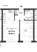 Продава 2-СТАЕН, град Пловдив, Гагарин • 55390 € / 108333.42 лв. • 48534834 2