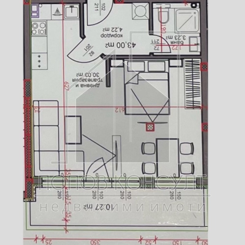 Продава  1-стаен град Пловдив , Христо Смирненски , 62 кв.м | 63976395 - изображение [4]