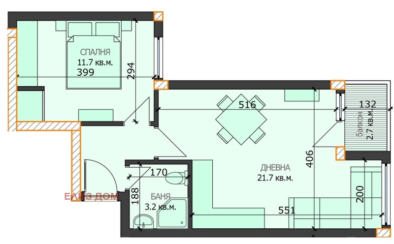 Продава 2-СТАЕН, гр. Варна, Левски 1, снимка 1 - Aпартаменти - 48155004