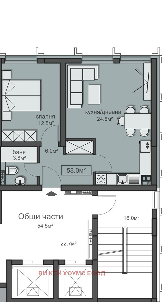 Продава  2-стаен град София , Красно село , 78 кв.м | 61031009 - изображение [13]