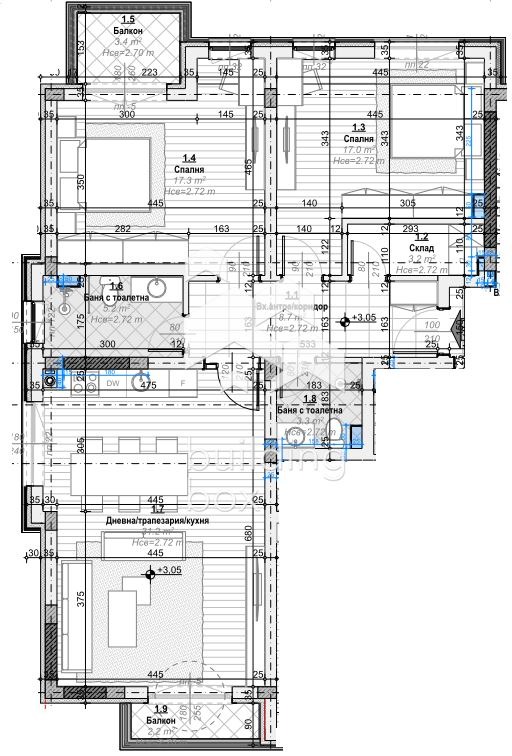 De vânzare  2 dormitoare regiunea Plovdiv , Belaștița , 119 mp | 64776511 - imagine [4]