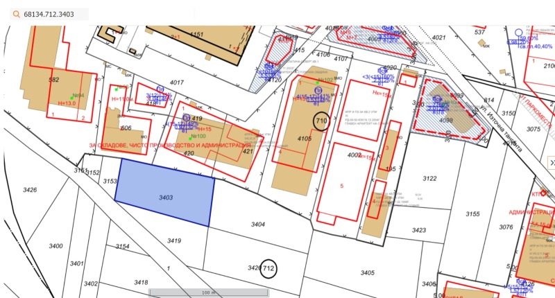 Продава  Парцел град София , СПЗ Слатина , 3209 кв.м | 17980376 - изображение [5]
