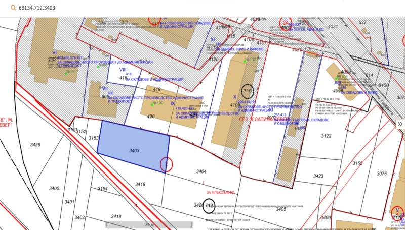 Продава  Парцел град София , СПЗ Слатина , 3209 кв.м | 17980376 - изображение [4]