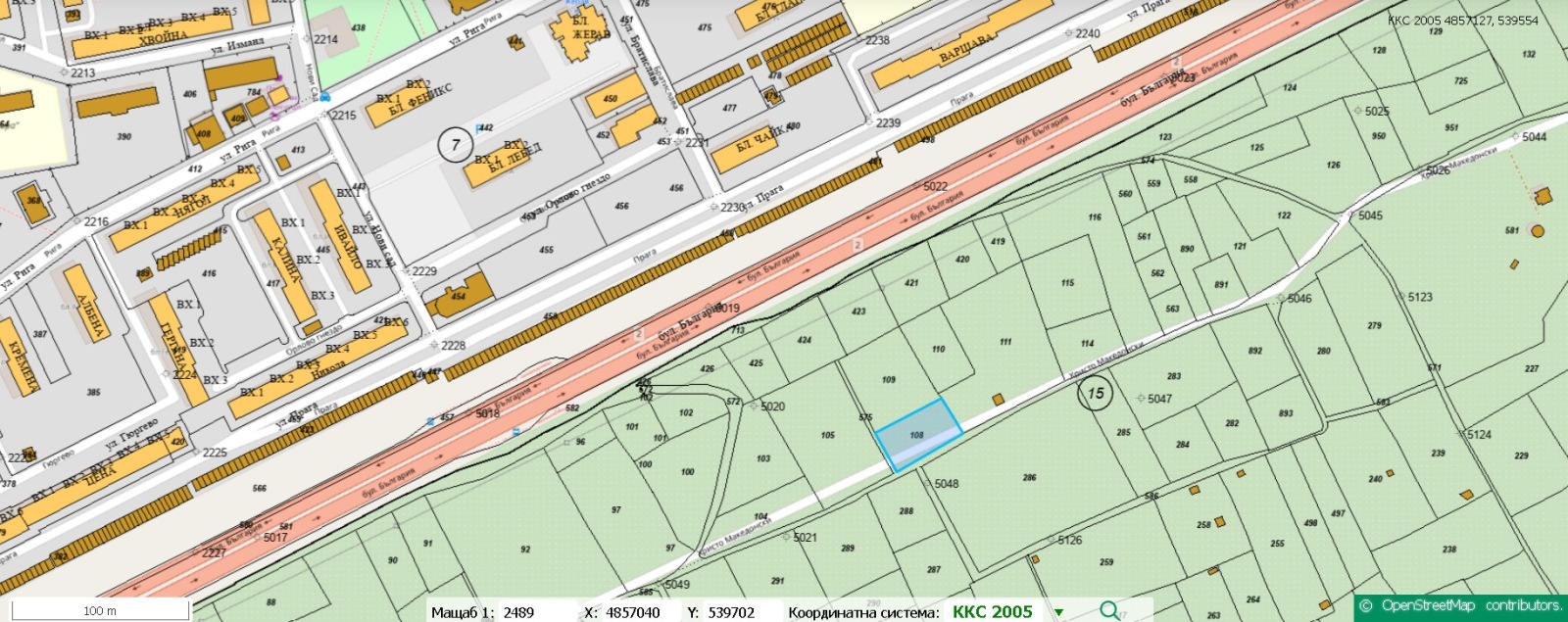 Продава ПАРЦЕЛ, гр. Русе, в.з. Кръста, снимка 2 - Парцели - 50018003