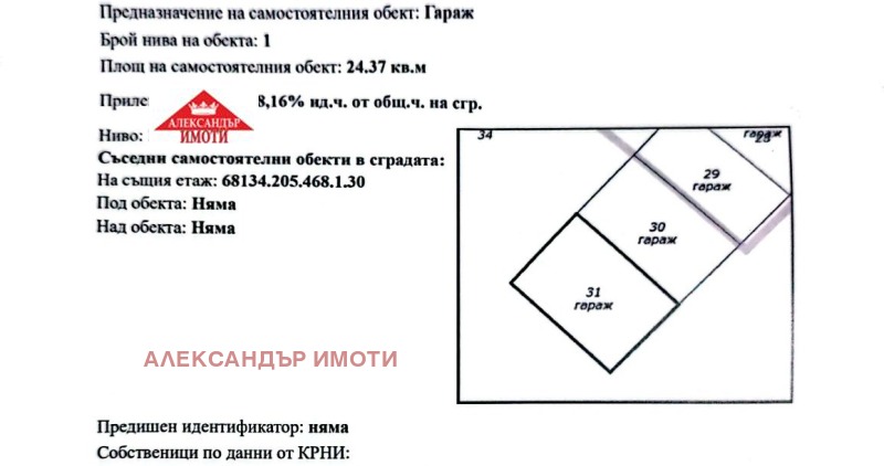 Продава ГАРАЖ, ПАРКОМЯСТО, гр. София, Белите брези, снимка 7 - Гаражи и паркоместа - 52855238