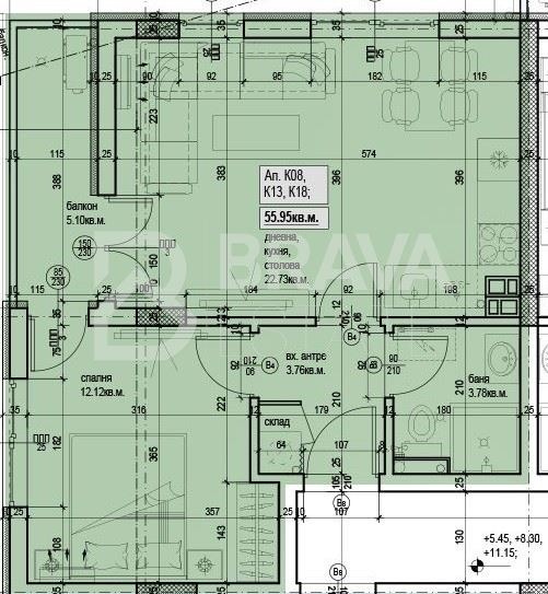 Продава 2-СТАЕН, гр. Пловдив, Христо Смирненски, снимка 4 - Апартаменти - 54026826