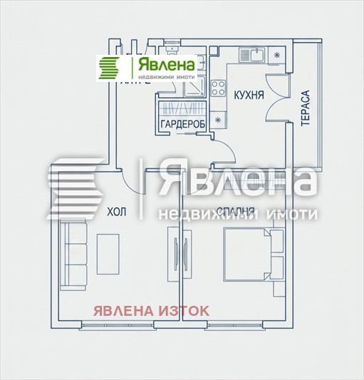 Продава 2-СТАЕН, гр. София, Гоце Делчев, снимка 7 - Апартаменти - 55398395