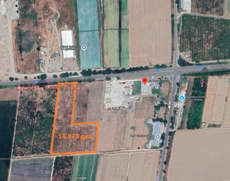 For Sale  Land region Plovdiv , Zlatitrap , 14.878 dka | 95226768 - image [2]