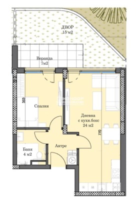 1 dormitorio Trakiya, Plovdiv 4