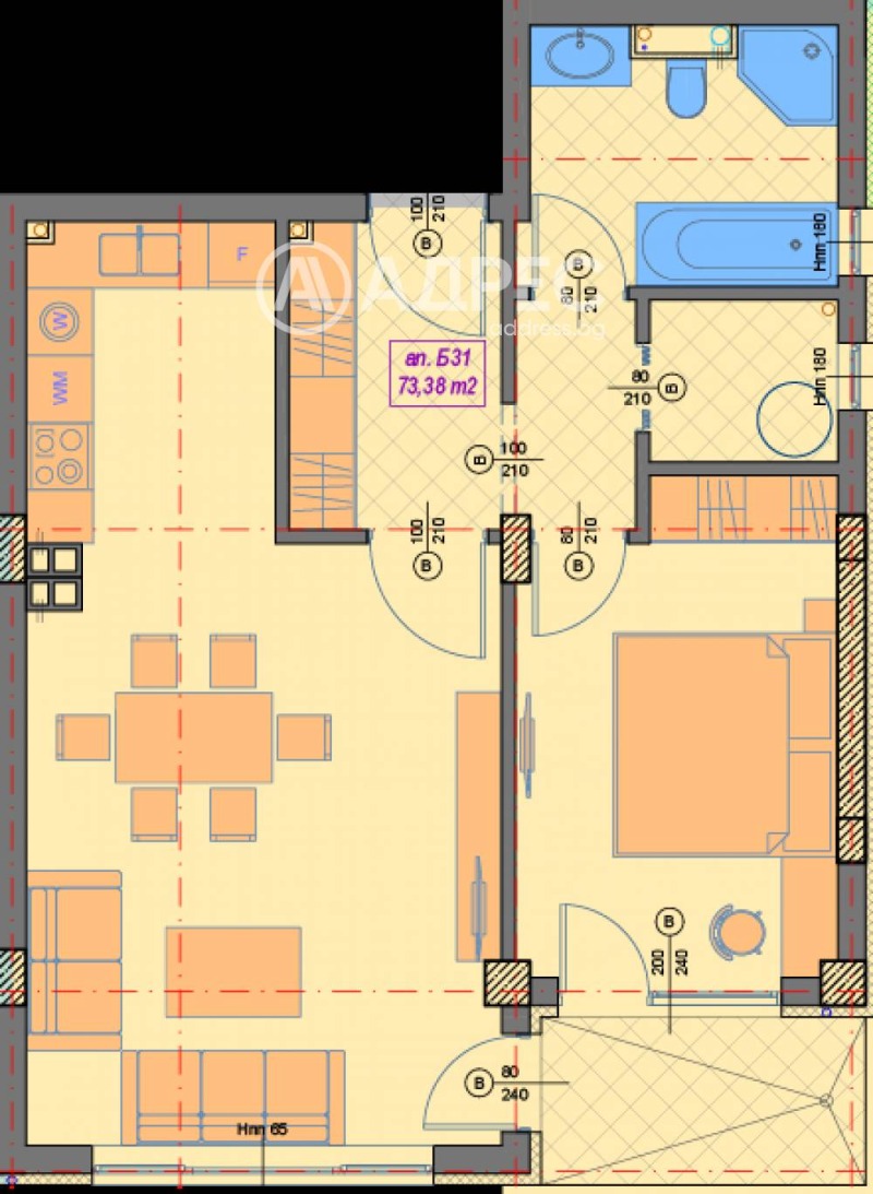 Продава 2-СТАЕН, гр. София, Манастирски ливади, снимка 3 - Апартаменти - 53148973