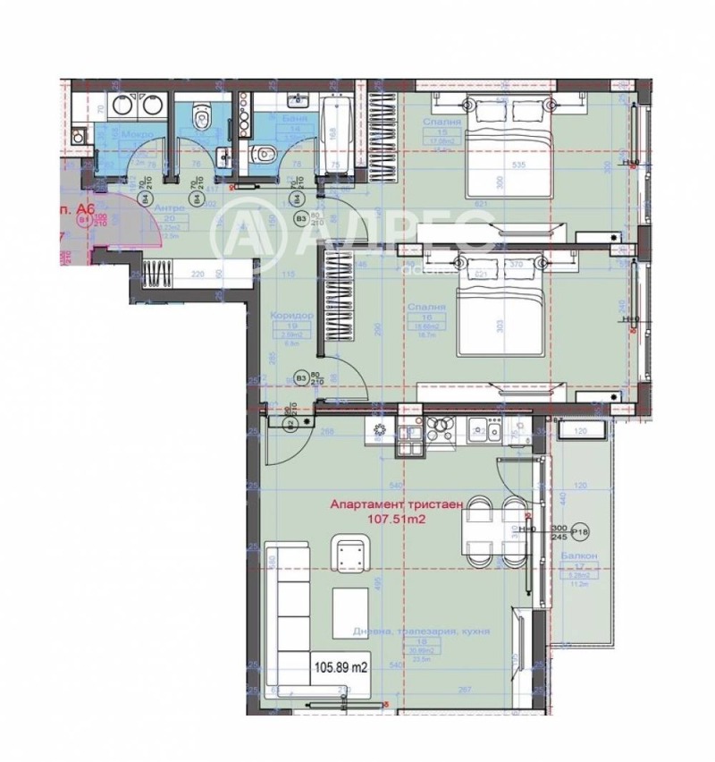Продава 3-СТАЕН, гр. София, Бояна, снимка 4 - Апартаменти - 53150844