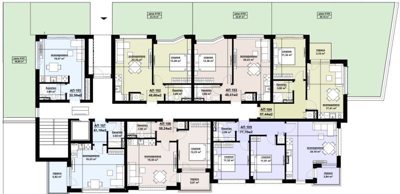 Продава  3-стаен област Бургас , гр. Созопол , 77 кв.м | 43107592 - изображение [3]