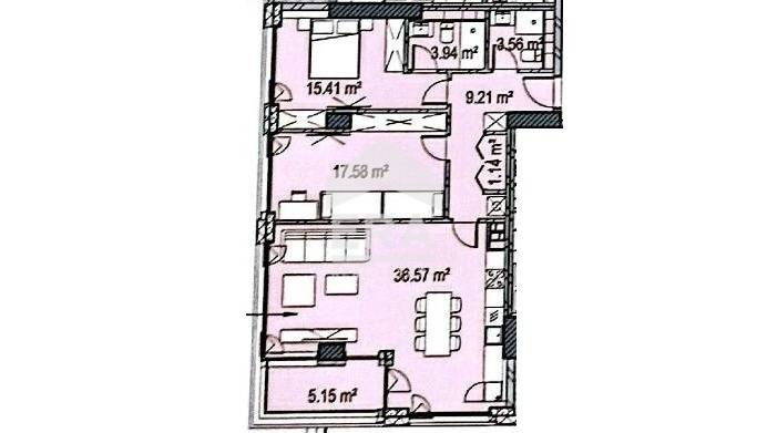 Продава 3-СТАЕН, гр. София, Дружба 1, снимка 3 - Апартаменти - 55313603