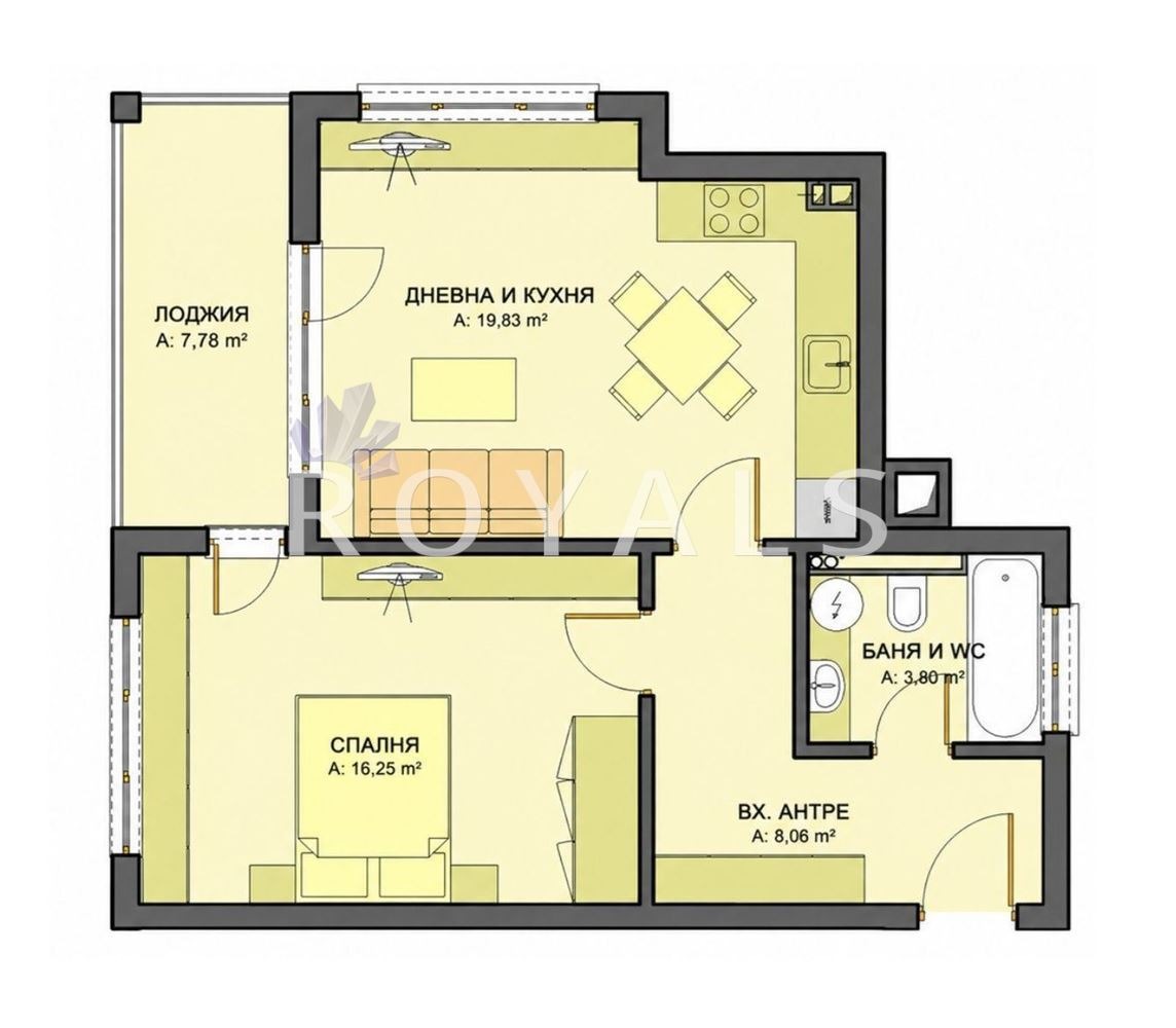 Продава 2-СТАЕН, гр. Бяла, област Варна, снимка 12 - Апартаменти - 56597185