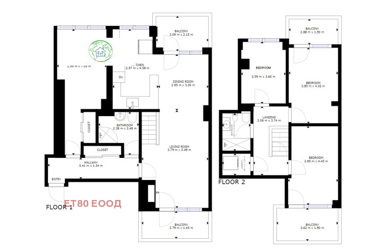 À venda  3 quartos Sofia , Centar , 168 m² | 41988401 - imagem [17]