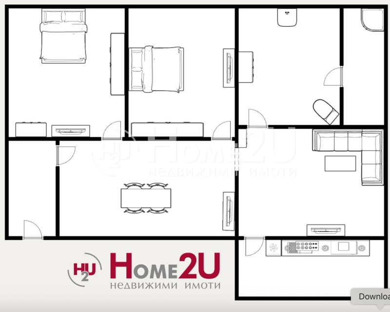 Продава  Етаж от къща град Пловдив , Христо Смирненски , 86 кв.м | 95507568 - изображение [9]