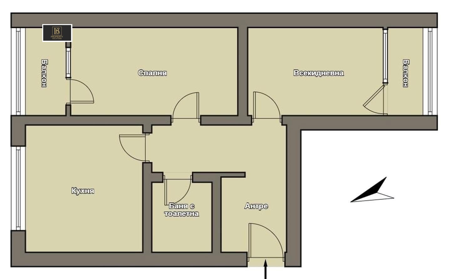 Продава 2-СТАЕН, гр. София, Красно село, снимка 7 - Апартаменти - 56064127