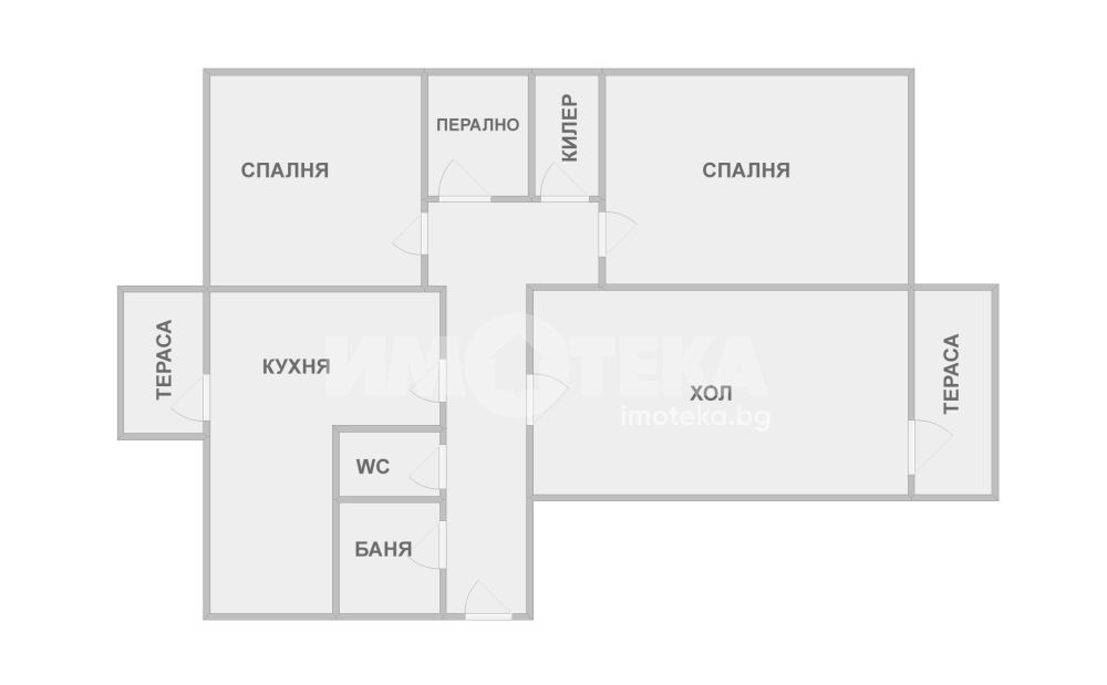 Продава 3-СТАЕН, гр. Варна, Гранд Мол, снимка 5 - Апартаменти - 54640369