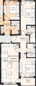 Продава 3-СТАЕН, град Пловдив, Остромила • 145038 € / 283669.67 лв. • 29856123 3