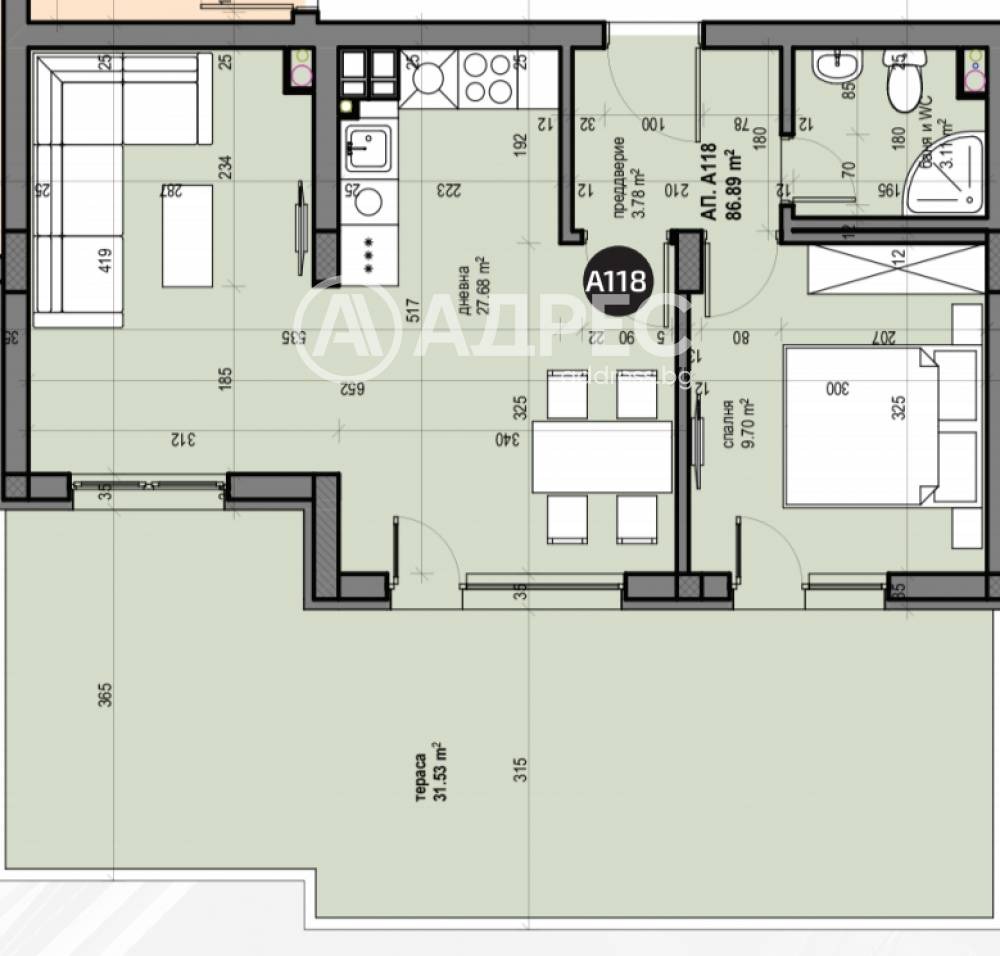 Продава 2-СТАЕН, гр. София, Люлин 5, снимка 4 - Апартаменти - 51349248