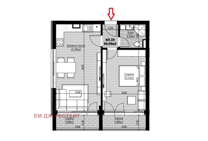 Продава 2-СТАЕН, гр. Царево, област Бургас, снимка 2 - Апартаменти - 53172222