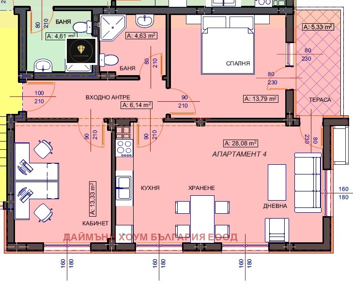 In vendita  2 camere da letto regione Plovdiv , Asenovgrad , 93 mq | 34944423 - Immagine [3]