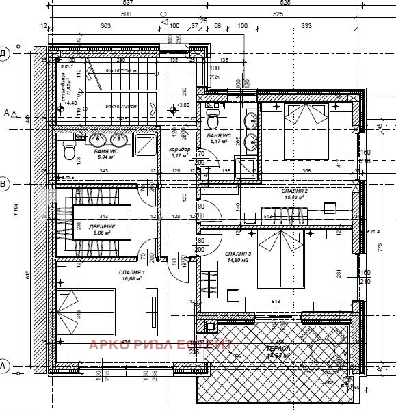 Продава КЪЩА, гр. Костинброд, област София област, снимка 15 - Къщи - 55937107