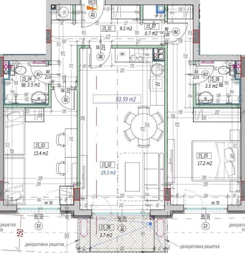 Продаја  2 спаваће собе Софија , Малинова долина , 101 м2 | 92669044 - слика [14]