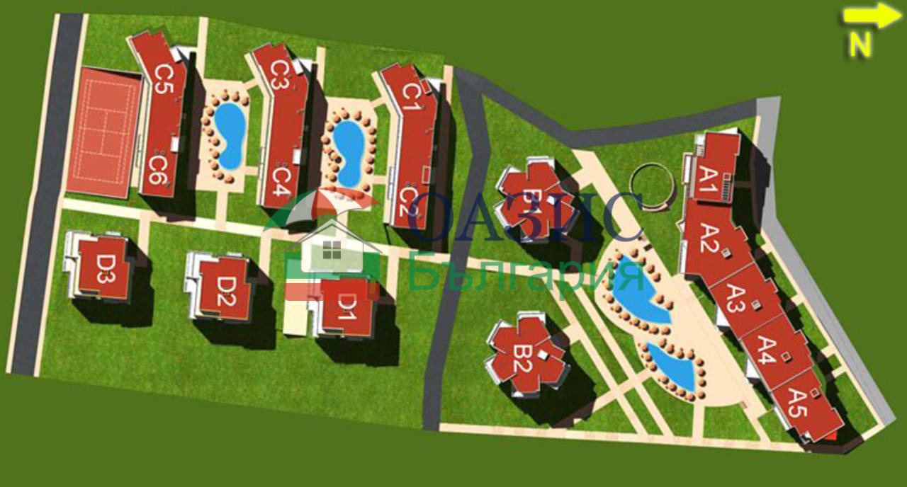 Продава 2-СТАЕН, гр. Свети Влас, област Бургас, снимка 9 - Апартаменти - 55452075