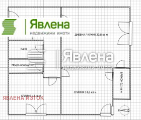 3-стаен град София, Кръстова вада 9