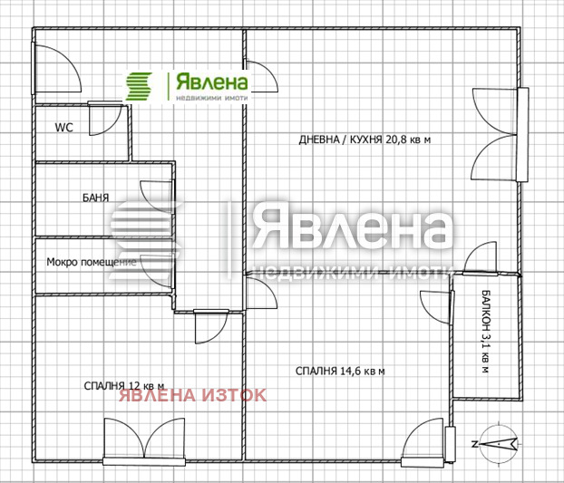 Продава  3-стаен град София , Кръстова вада , 95 кв.м | 38809561 - изображение [9]