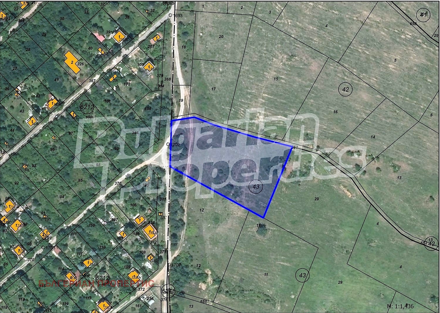 Продава ПАРЦЕЛ, с. Нови хан, област София област, снимка 3 - Парцели - 56026463