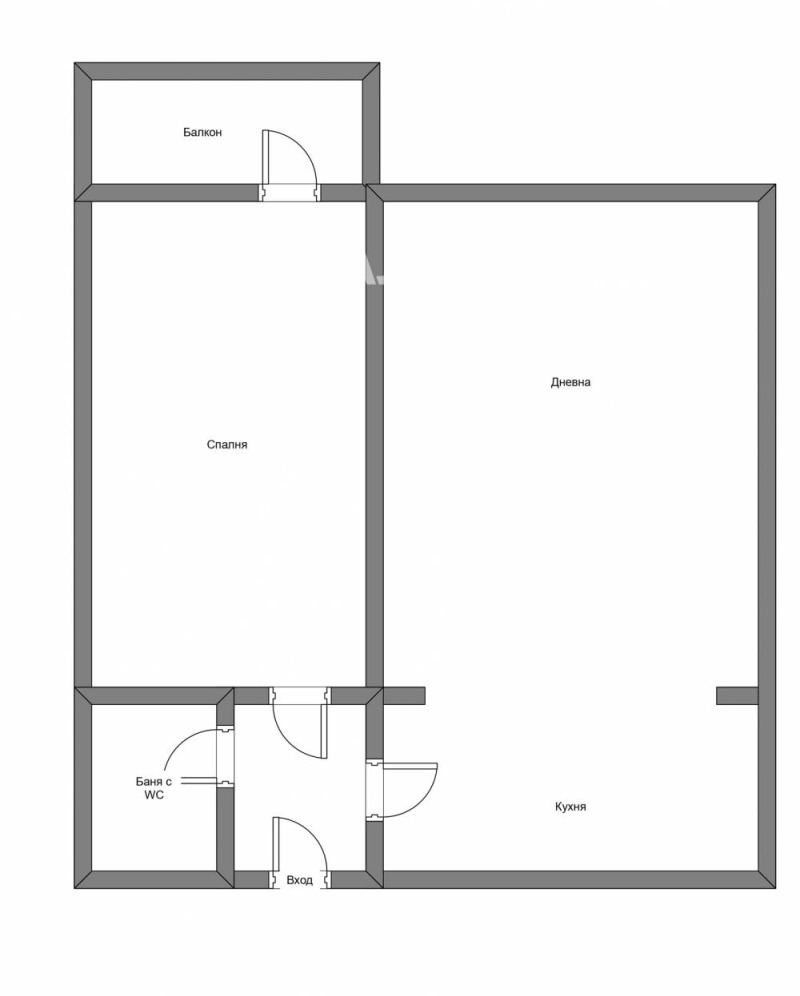 Продается  1 спальня София , Докторски паметник , 53 кв.м | 26619496 - изображение [6]