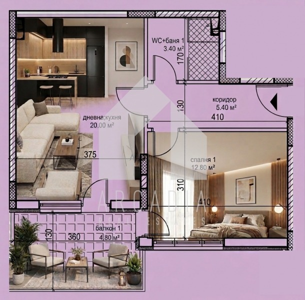 Продава 2-СТАЕН, гр. Пловдив, Кършияка, снимка 6 - Апартаменти - 54823405