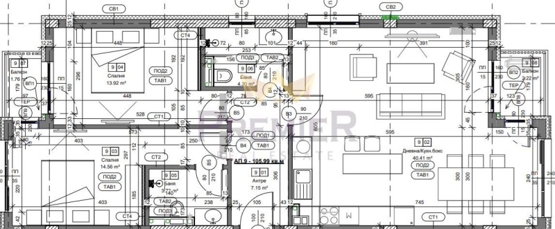 На продаж  2 спальні София , Малинова долина , 129 кв.м | 84465737 - зображення [8]