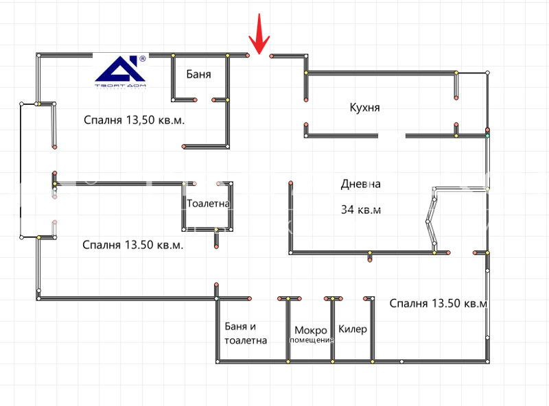 Продава МНОГОСТАЕН, гр. София, Хладилника, снимка 14 - Апартаменти - 52639516
