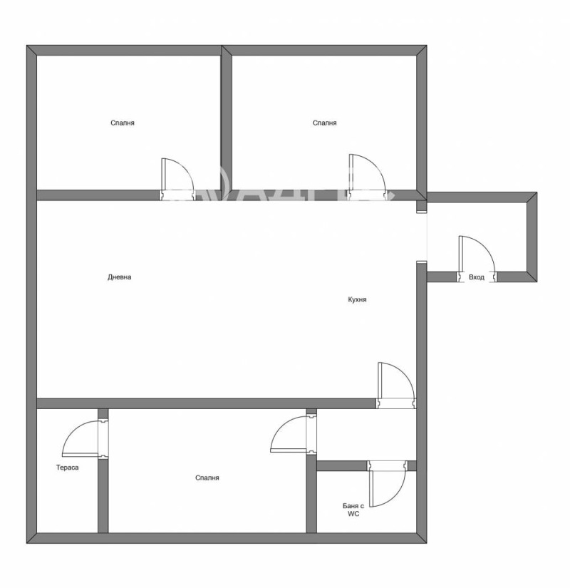 Продава МНОГОСТАЕН, гр. София, Сердика, снимка 4 - Aпартаменти - 48945513