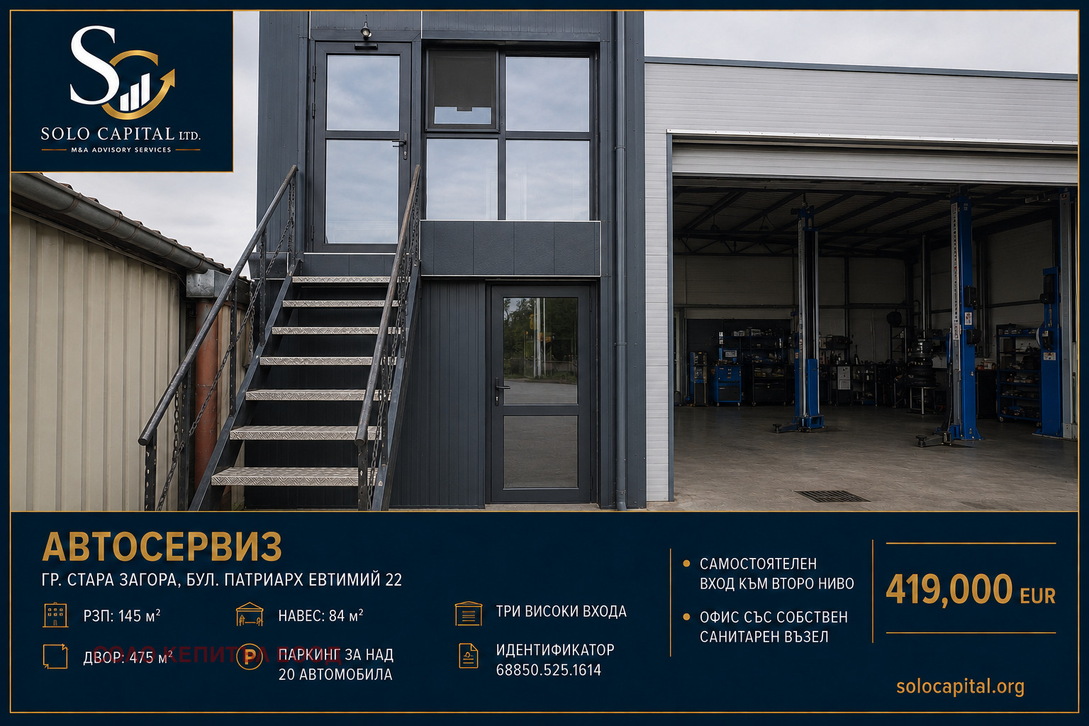 Продава БИЗНЕС ИМОТ, гр. Стара Загора, Кольо Ганчев, снимка 3 - Други - 55788775