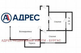 2 спальни Център, Бургас 9