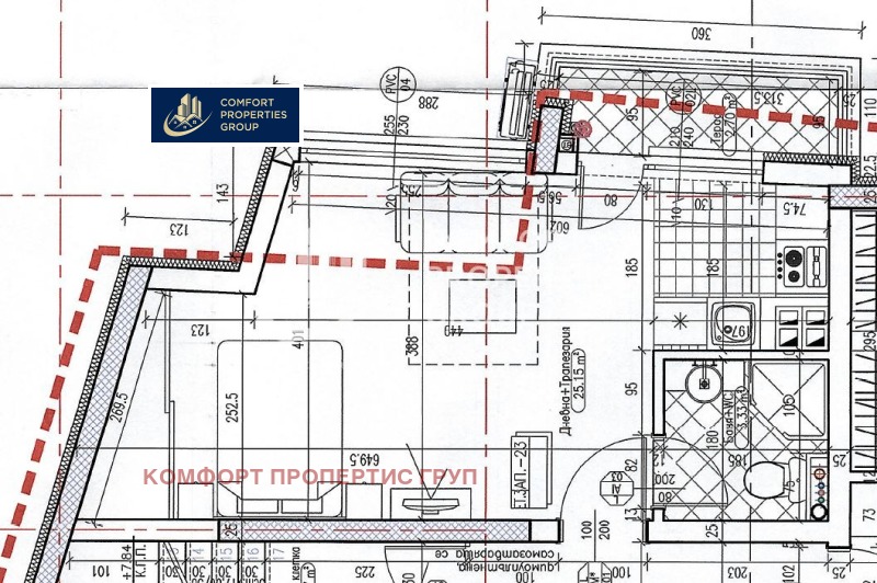 Продава 1-СТАЕН, гр. София, Дружба 1, снимка 5 - Апартаменти - 49794052
