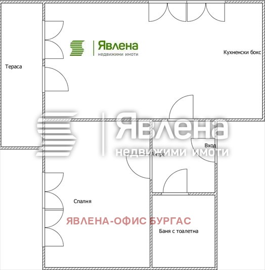 Продава 2-СТАЕН, гр. Бургас, област Бургас, снимка 6 - Aпартаменти - 46815137