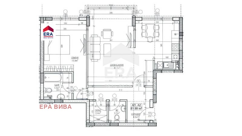 Na prodej  1 ložnice Sofia , Mladost 4 , 90 m2 | 58220199 - obraz [8]